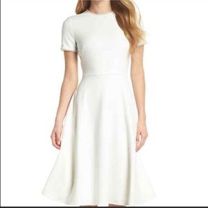 GMG white pearl trim dress! Size 6. Used like new. Cleaned